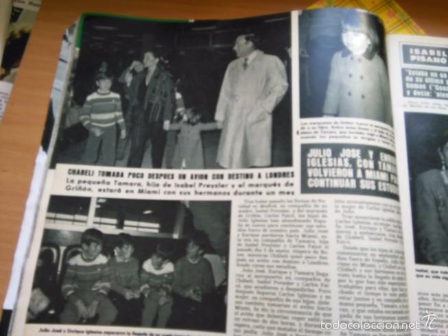 Coleccionismo de Revistas y Peri&oacute;dicos: recorte JULIO JOSE CHABELI IGLESIAS ISABEL PREYSLER