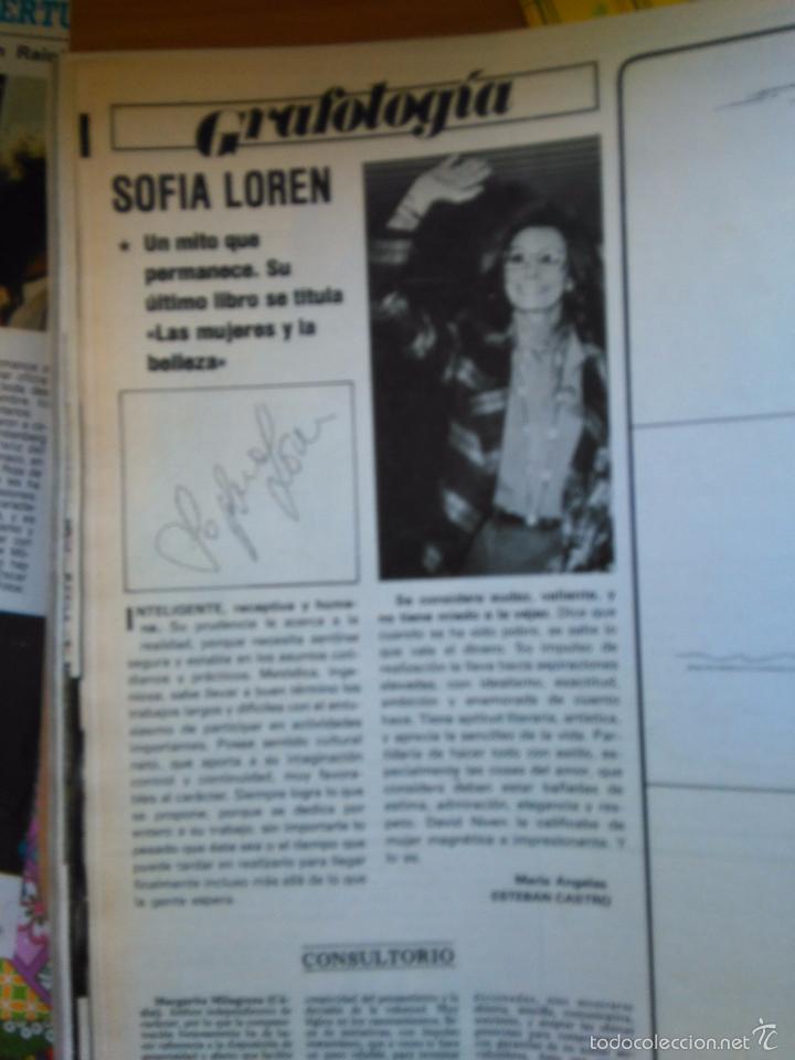 Coleccionismo de Revistas y Peri&oacute;dicos: RECORTE sofia loren