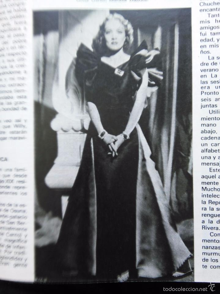 Coleccionismo de Revistas y Peri&oacute;dicos: recorte marlene dietrich