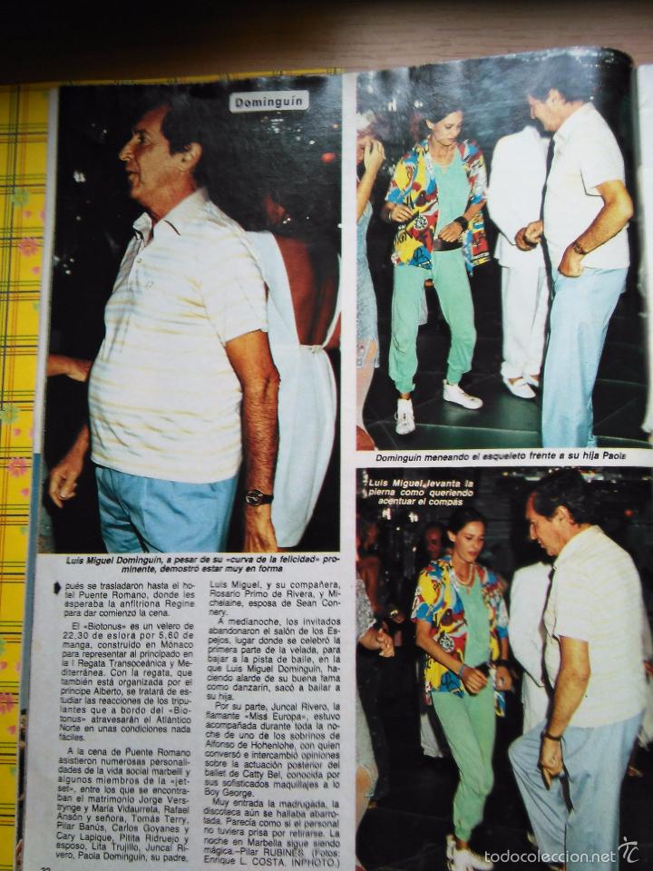 Coleccionismo de Revistas y Peri&oacute;dicos: RECORTE luis miguel dominguin paola juncal rivero