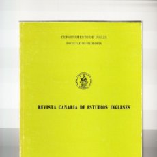 Coleccionismo de Revistas y Periódicos: REVISTA CANARIA DE ESTUDIOS INGLESES Nº 10 ABRIL 1985