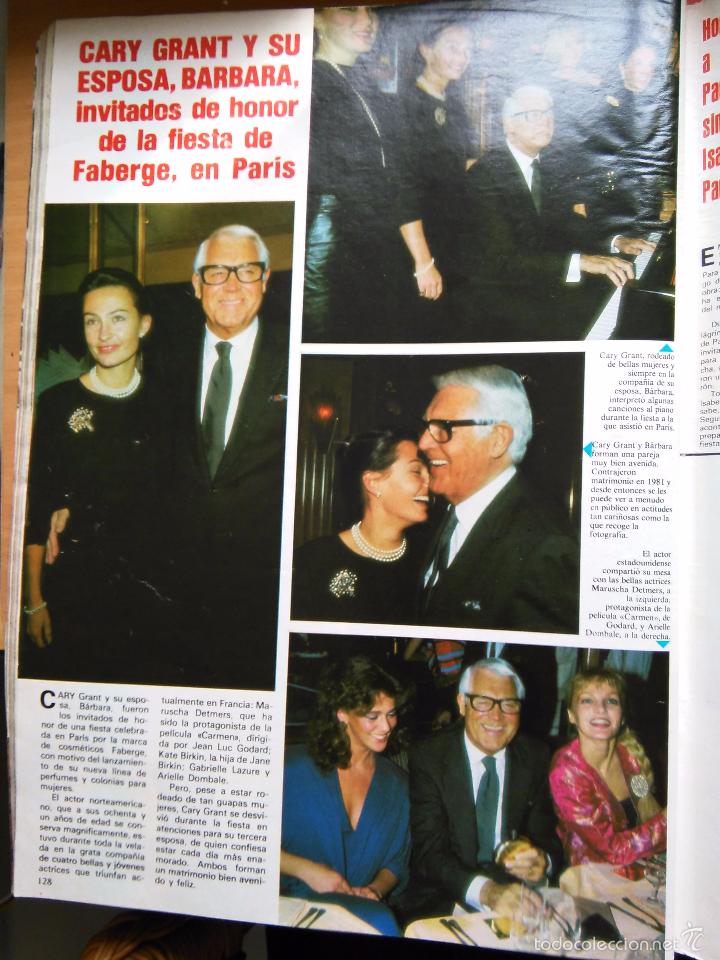 Coleccionismo de revistas y peri&oacute;dicos: recorte cary grant