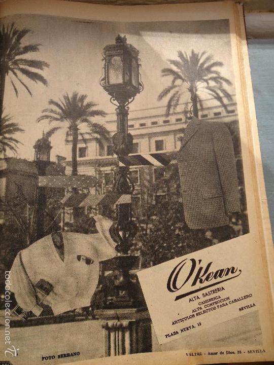 Coleccionismo de Revistas y Peri&oacute;dicos: bby 1958 hoja - publicidad  sevilla alta sastreria o&acute;kean