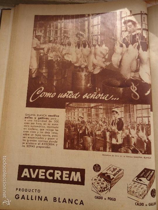Coleccionismo de Revistas y Peri&oacute;dicos: bby 1958 hoja - publicidad caldo de ave , caldo de gallina avecrem gallina blanca