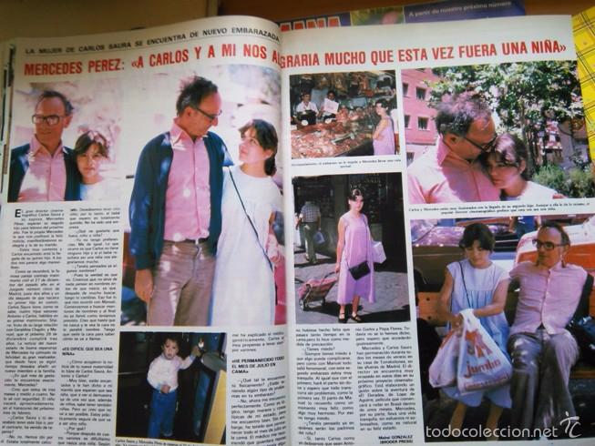 Coleccionismo de revistas y peri&oacute;dicos: recorte MERCEDES PEREZ CARLOS SAURA