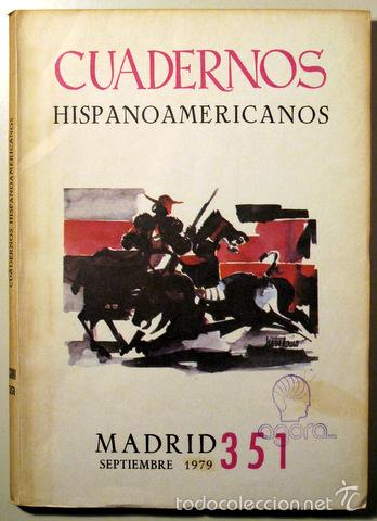 Sammeln von Zeitschriften und Zeitungen: (Revista) - CUADERNOS HISPANOAMERICANOS. N&uacute;m.351, septiembre de 1979