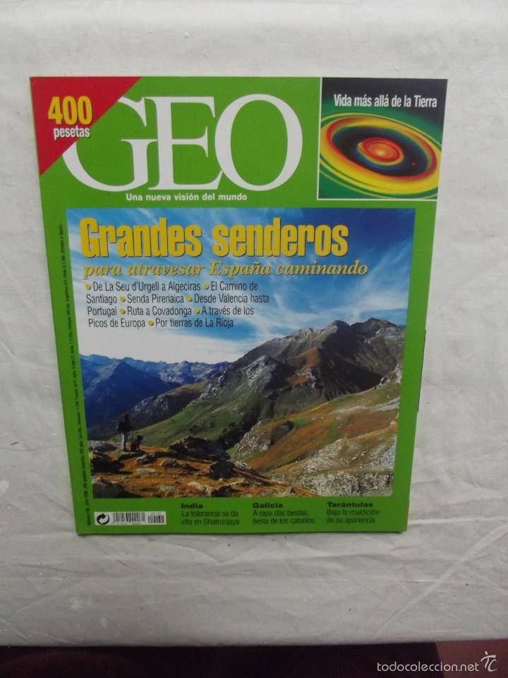 Collezionismo di Riviste e Giornali: REVISTA GEO N&ordm; 138 JULIO 1998 GRANDES SENDEROS