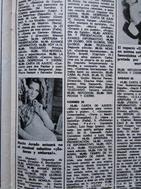 Coleccionismo de Revistas y Peri&oacute;dicos: recorte ROCIO JURADO