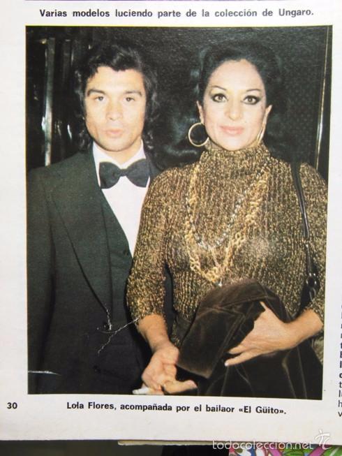 Coleccionismo de revistas y peri&oacute;dicos: RECORTE LOLA FLORES