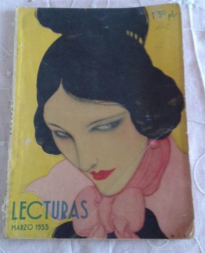 Colecionismo de Revistas e Jornais: REVISTA LECTURAS MARZO 1933