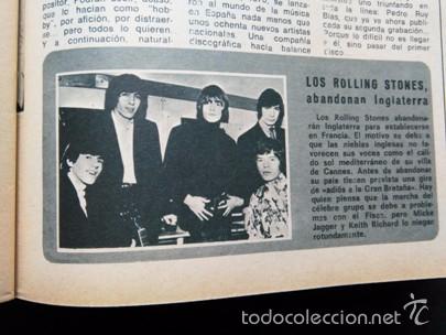 Coleccionismo de Revistas y Peri&oacute;dicos: recorte mike jagger the rolling stones