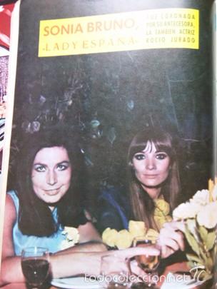Coleccionismo de Revistas y Peri&oacute;dicos: RECORTE sonia bruno lady espa&ntilde;a 1968 rocio jurado