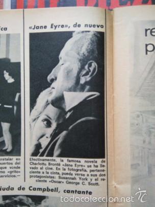 Collection Magazines and Newspapers: recorte susan susannah york jane eyre  george c scott