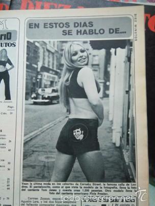 Coleccionismo de Revistas y Peri&oacute;dicos: recorte tom jones
