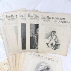 Coleccionismo de Revistas y Periódicos: COLECCIÓN DE ANTIGUAS PUBLICACIONES LA ILUSTRACIÓN ARTÍSTICA - AÑO 1893 COMPLETO, 51 NÚMEROS