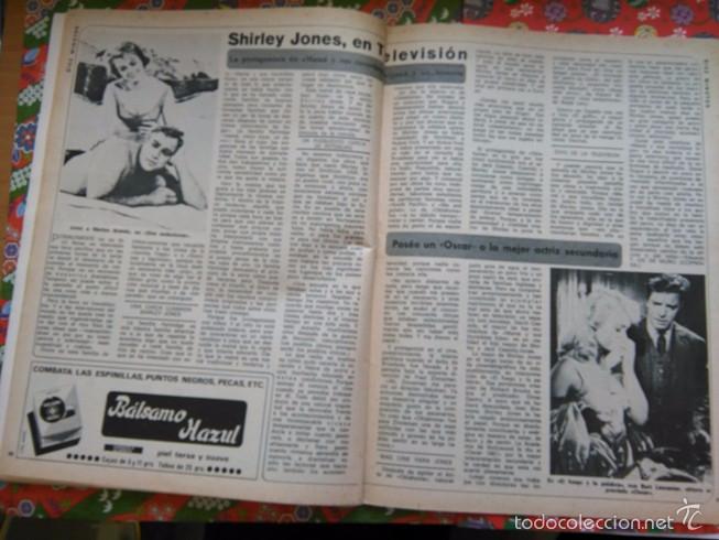 Coleccionismo de Revistas y Peri&oacute;dicos: recorte SHIRLEY JONES MARLON BRANDO BURT LANCASTER