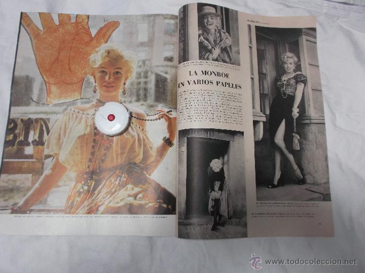 Coleccionismo de revistas y peri&oacute;dicos: life espa&ntilde;ol,julio-57,solo reportaje de marilyn monroe ,7 fotos 4 paginas