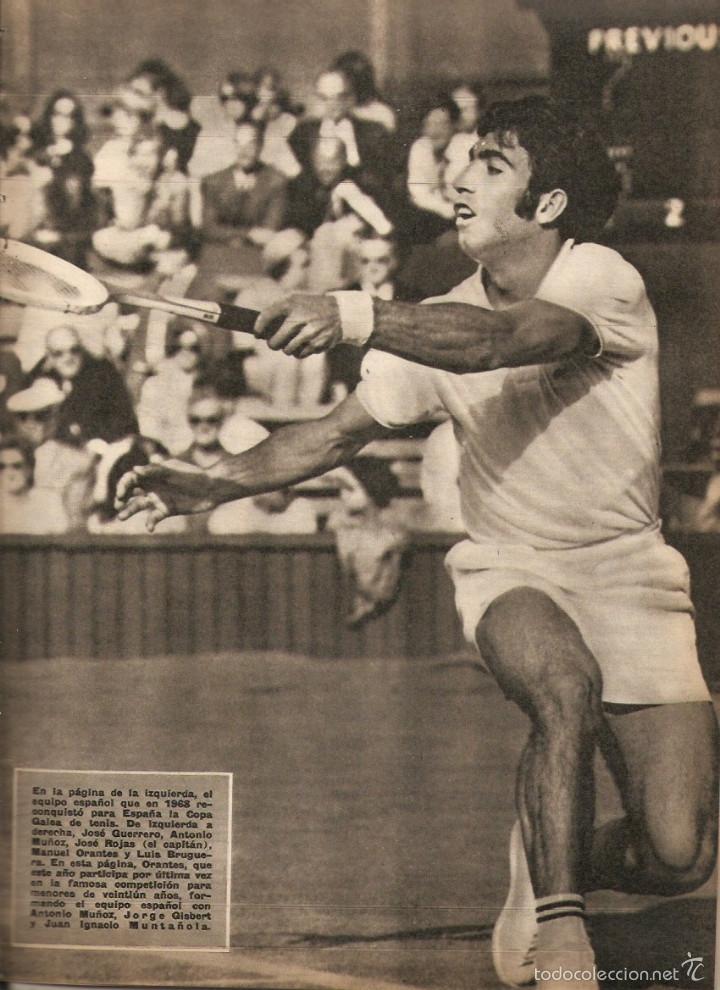 Collezionismo di Riviste e Giornali: A&Ntilde;O 1969 TENIS COPA GALEA ORANTES HUMOR KIRAZ DIBUJO NEPAL CADIZ MARQUES CASTELLDOSRIUS CINZANO PAKO