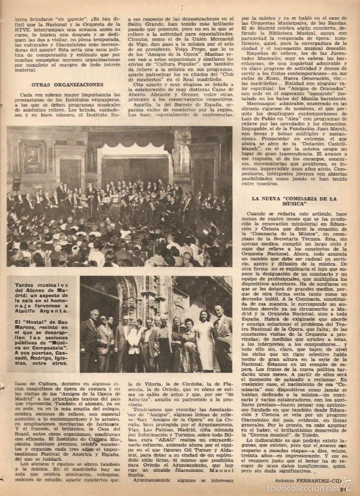 Coleccionismo de revistas y peri&oacute;dicos: 1969 RUSIA HUMOR FAMILIA BELLUS MUSICA PALAU ATENEO MADRID HOSTAL SAN MARCOS CINE TENNESSE WILLIAMS