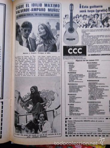 Collezionismo di Riviste e Giornali: RECORTE maximo valverde amparo mu&ntilde;oz miss espa&ntilde;a