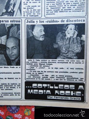 Collezionismo di Riviste e Giornali: recorte julia gutierrez caba