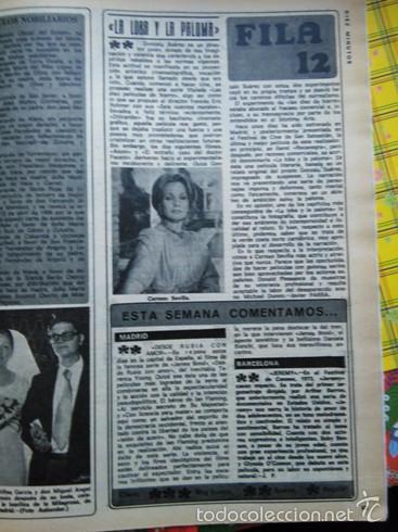 Coleccionismo de Revistas y Peri&oacute;dicos: recorte carmen sevilla
