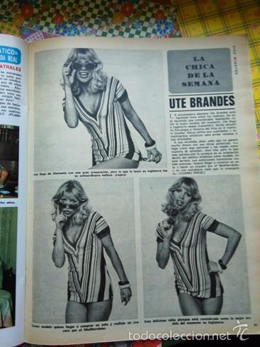 Collezionismo di Riviste e Giornali: recorte ute brandes