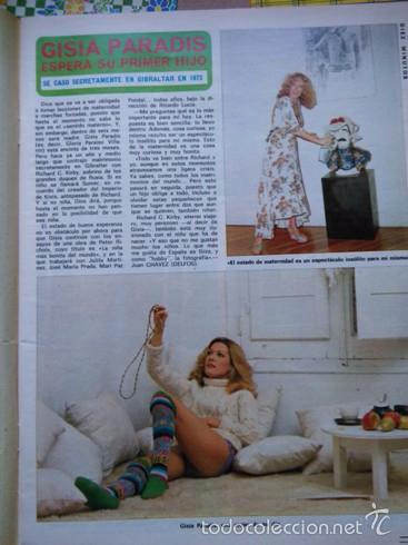 Coleccionismo de Revistas y Peri&oacute;dicos: recorte gisia paradis