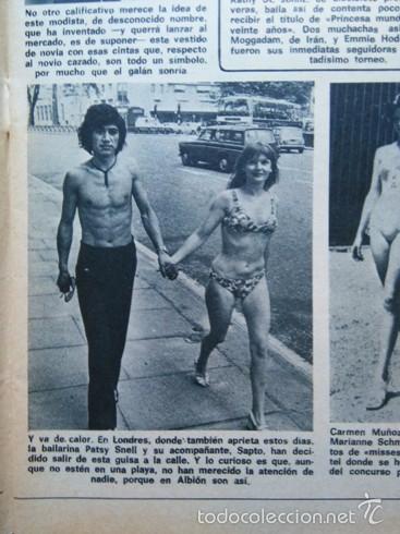 Coleccionismo de revistas y peri&oacute;dicos: recorte patsy snell sapto