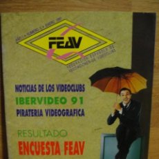 Coleccionismo de Revistas y Periódicos: REVISTA FEDERACION ESPAÑOLA DE ASOCIACIONES DE VIDEOCUBS Nº 5 - AÑO 1991