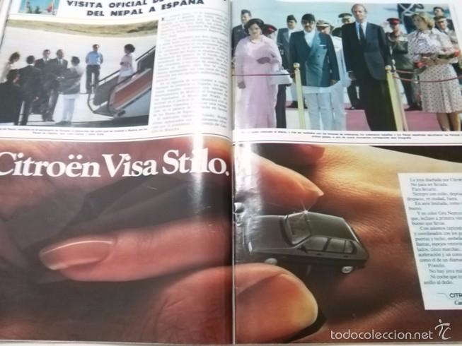 Coleccionismo de Revistas y Peri&oacute;dicos: RECORTE reyes del nepal en espa&ntilde;a citroen visa stilo