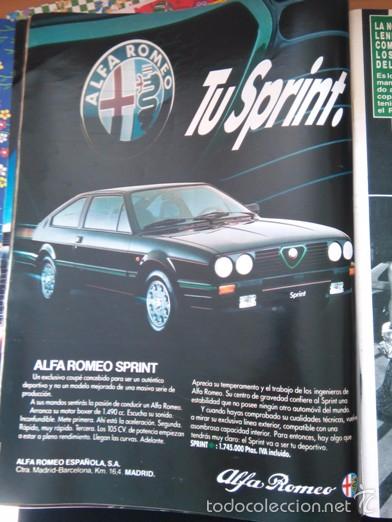 Collection Magazines and Newspapers: recorte anuncio alfa romeo