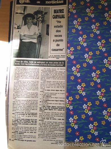 Collection Magazines and Newspapers: recorte beatriz carvajal
