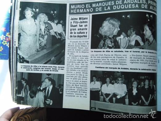 Collection Magazines and Newspapers: recorte duquesa de alba