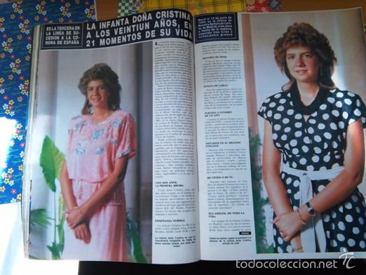 Collection Magazines and Newspapers: recorte la infanta do&ntilde;a cristina elena reina sofia principe felipe