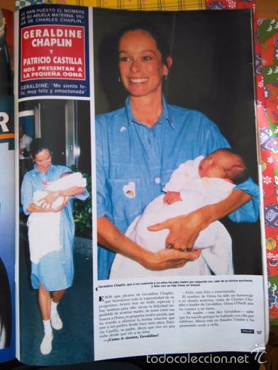 Coleccionismo de Revistas y Peri&oacute;dicos: recorte GERALDINE CHAPLIN