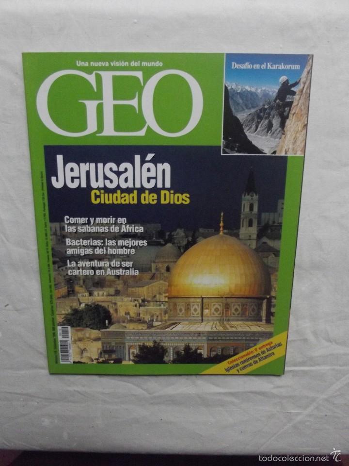 Collection Magazines and Newspapers: REVISTA GEO N&ordm; 119 JERUSALEN DICIEMBRE 1996