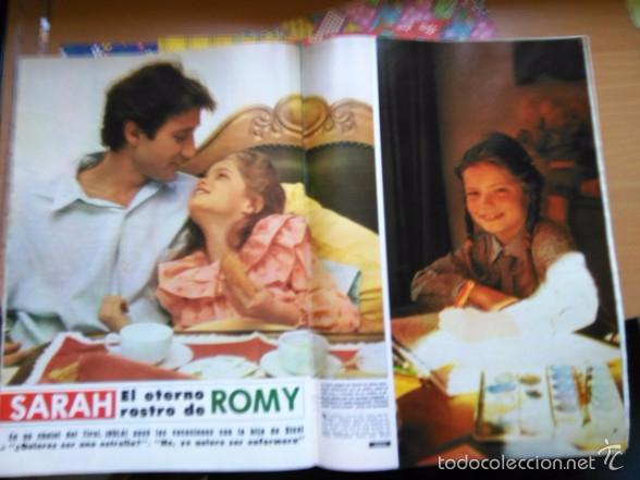 Coleccionismo de Revistas y Peri&oacute;dicos: recorte SARAH HIJA DE ROMY SCHNEIDER