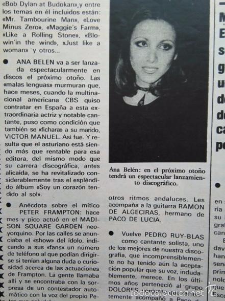 Coleccionismo de Revistas y Peri&oacute;dicos: recorte ANA BELEN