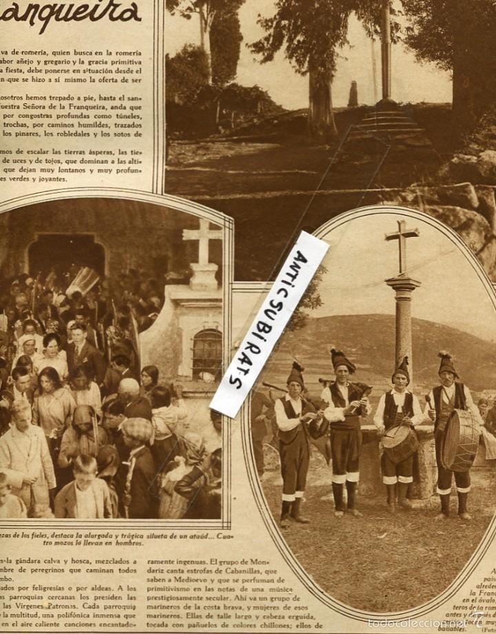 Collection Magazines and Newspapers: REVISTA A&Ntilde;O 1928 VIRGEN SE&Ntilde;ORA DE LA FRANQUEIRA A CA&Ntilde;IZA FIESTAS EN ANZUOLA PEDRITO RUIZ V. FERRAND