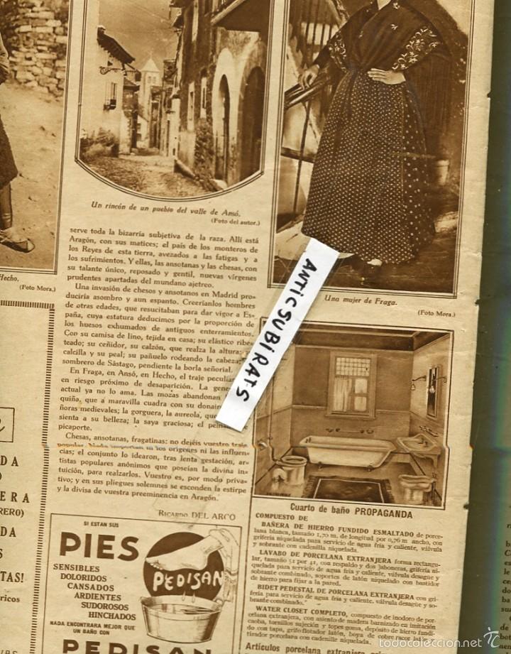 Colecionismo de Revistas e Jornais: REVISTA A&Ntilde;O 1928 FRAGA VALLE ANSO MANTEQUERIAS LEONESAS DESCUBRIMIENTO CUEVA DE CUDON EN SANTANDER