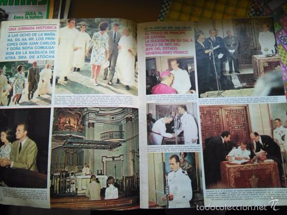 Sammeln von Zeitschriften und Zeitungen: recorte DON JUAN CARLOS DE BORBON SOFIA do&ntilde;a jacqueline kennedy lynda johnson papa juan xxiii
