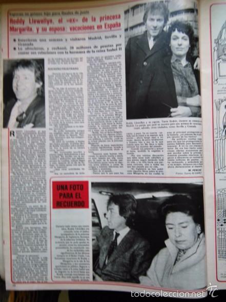 Coleccionismo de revistas y peri&oacute;dicos: RECORTE RODDY LLEWELLYN