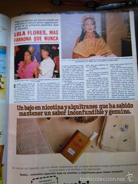 Collectionnisme de Revues et Journaux: recorte LOLA FLORES