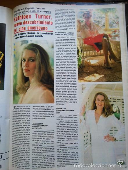 Collectionnisme de Revues et Journaux: recorte KARHLEEN TURNER