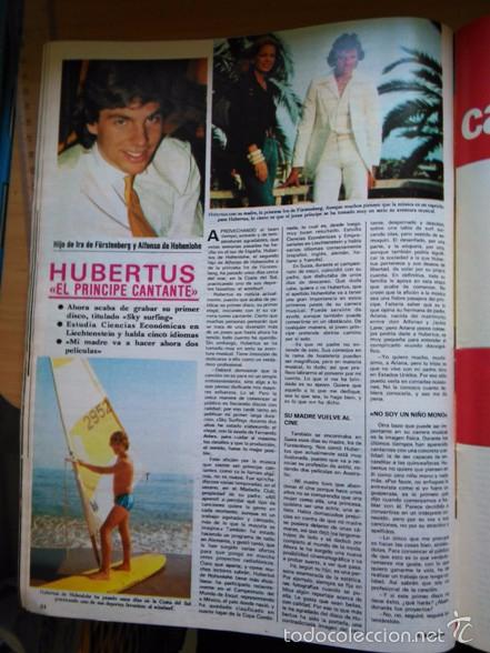 Collectionnisme de Revues et Journaux: recorte HURBERTUS EL PRINCIPE CANTANTE