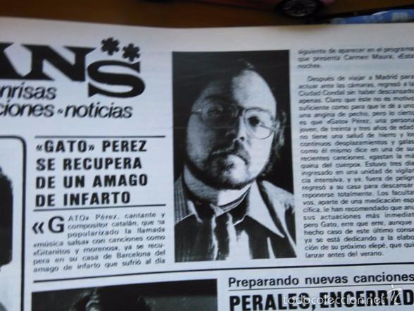 Collectionnisme de Revues et Journaux: recorte GATO PEREZ