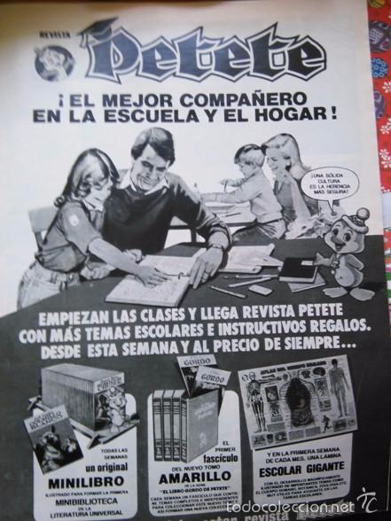 Coleccionismo de Revistas y Peri&oacute;dicos: recorte PETETE
