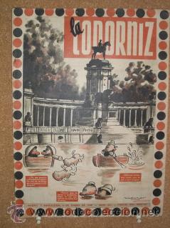 Coleccionismo de Revistas y Peri&oacute;dicos: La Codorniz. N&ordm; 321. 4 enero de 1948. Cubierta de Mainer