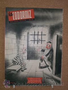 Coleccionismo de Revistas y Peri&oacute;dicos: La Codorniz. N&ordm; 325. 1 febrero de 1948. Cubierta de Herreros
